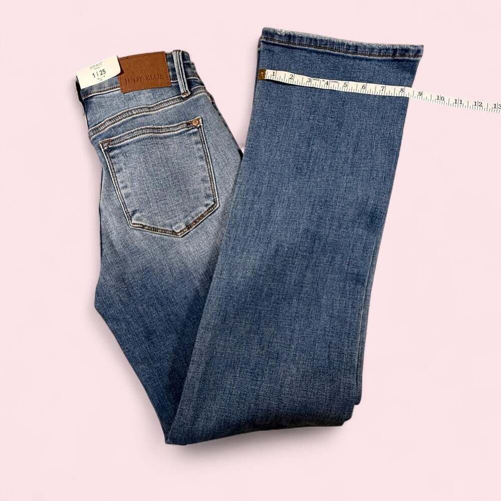 Judy Blue JB8254MD Mid Rise Boot Cut Jeans MD ST
